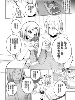 [Armadillo (練慈)] 金さえ払えば、コスプレでもハメてもくれる ギャルを手に入れました [葱鱼个人汉化] [DL版]_04