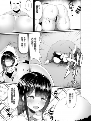 [部屋の隅のラクガキ] むち無知お嬢様メス奴隷に堕つ。｜无知纯真的大小姐沦为女奴。[中国翻译]_11
