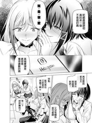 [拡張パーツ (遠藤良危)] エロSNSのいいねのためにせまってくるギャルの話 | 為了色色帳號按讚數而接近我的辣妹們的故事 [中国翻訳] [無修正]_kcc-0018