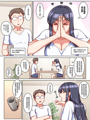 [禁煙草] 堅物人妻の身体を雌に変えた湿度高めの一ヶ月間汗だく寝取りセックス｜把死板人妻的身體變得像母狗一樣、高濕度的一個月汗流浹背NTR性愛 [Origin個人測試漢化]_03