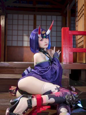 九柒喵 - 酒吞童子 原皮 (FGO)_09_fbqx