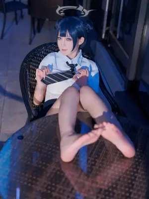 封疆疆v - 蔚蓝档案 龙华妃咲 JK_02