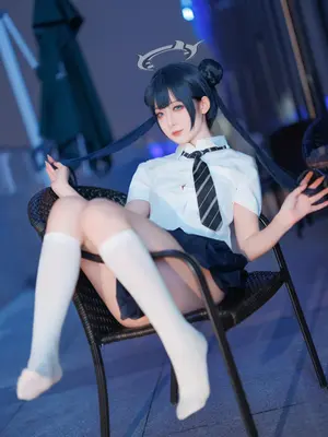 封疆疆v - 蔚蓝档案 龙华妃咲 JK_08