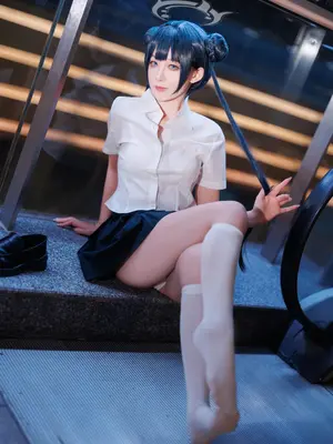 封疆疆v - 蔚蓝档案 龙华妃咲 JK_11