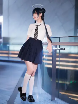 封疆疆v - 蔚蓝档案 龙华妃咲 JK_25