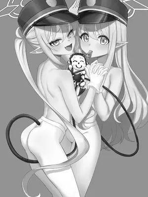 [麻布味 (麻布ミルク)] 癒しのぷにまん特急列車 小悪魔双子がまいります (ブルーアーカイブ)｜治愈的软弹小穴特急列车 小恶魔双子的上门三人行 [欶澜汉化组] [DL版]_20