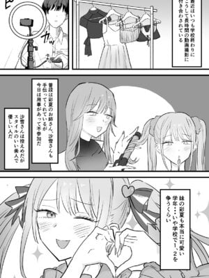 [天使のわっか] わがままインフルエンサー彼女と押しに弱くておっとり系な彼女の姉二人とも俺専用_03