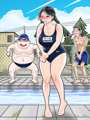 [jpeg] 地味な巨乳女学生と巨乳好きおじさんの体入れ替わり｜辣妹控大叔换身巨乳土妹子（K记翻译）_37