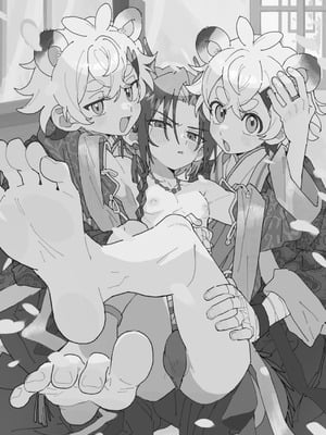 [ポメテオ (えのとう)] 白虎くんと青龍3～白虎分身編～[中国翻訳] [DL版]_02