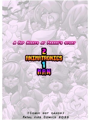 [弗莱迪娱乐汉化] [Fatal Fire Studio] Fap nights at Frennis 5 "2 Animatronics 1 Man" | 两姬日一男_02