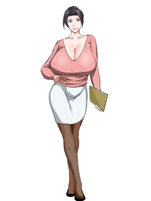 [NYPAON] 実はめちゃくちゃエロいバツイチ巨乳上司さん_282_n135