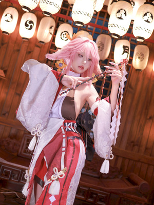 桜满三时 - 原神 八重神子_04