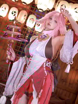 桜满三时 - 原神 八重神子_05