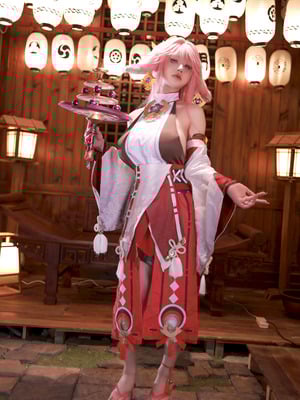 桜满三时 - 原神 八重神子_10