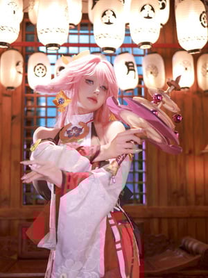 桜满三时 - 原神 八重神子_11