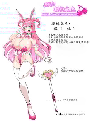 K戦士バニー・チェリー メ○ガキヒロイン、オナホールに墜つ。 ザコに市民に無様敗北♡尊厳破壊で無限マゾアクメ地獄〜 [中国翻訳]_04