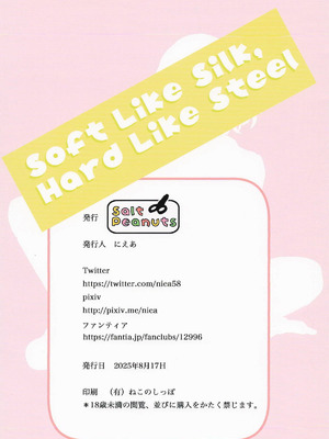 (C106) [Salt Peanuts (にえあ)] Soft Like Silk, Hard Like Steel (とある科学の超電磁砲)_26