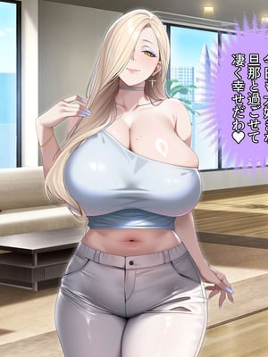 [アイチルワークス (林チェリー)] 人妻ギャルがスワッピングで巨根男に孕まされてお持ち帰りされた話_0005