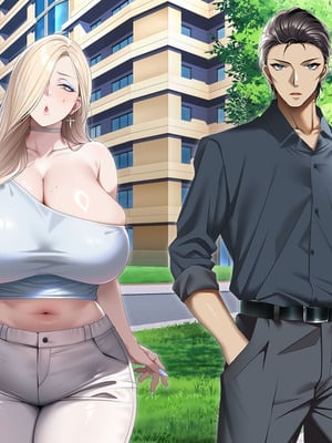[アイチルワークス (林チェリー)] 人妻ギャルがスワッピングで巨根男に孕まされてお持ち帰りされた話_0051