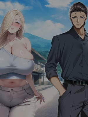 [アイチルワークス (林チェリー)] 人妻ギャルがスワッピングで巨根男に孕まされてお持ち帰りされた話_0120