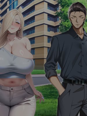 [アイチルワークス (林チェリー)] 人妻ギャルがスワッピングで巨根男に孕まされてお持ち帰りされた話_0322