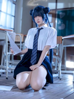 屿鱼 - 妃咲 JK (蔚蓝档案)_02