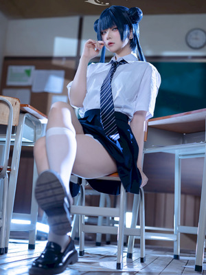 屿鱼 - 妃咲 JK (蔚蓝档案)_06