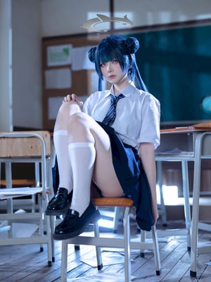 屿鱼 - 妃咲 JK (蔚蓝档案)_20