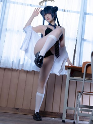 屿鱼 - 妃咲 JK (蔚蓝档案)_22