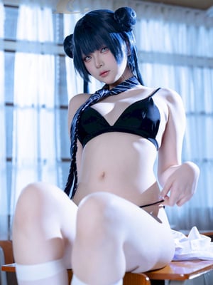 屿鱼 - 妃咲 JK (蔚蓝档案)_37