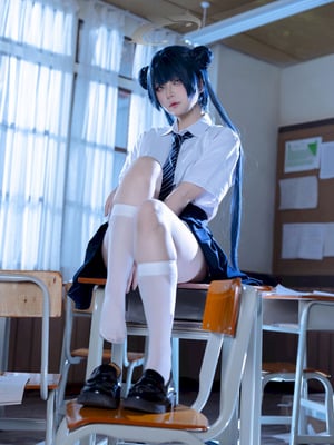 屿鱼 - 妃咲 JK (蔚蓝档案)_47