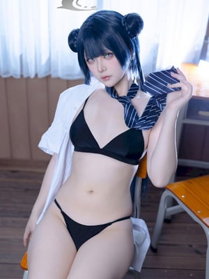 屿鱼 - 妃咲 JK (蔚蓝档案)_51