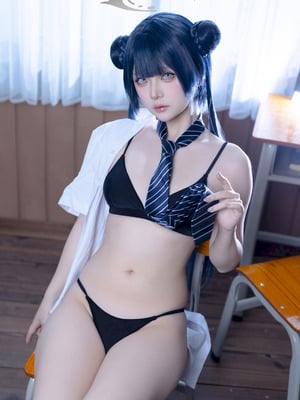 屿鱼 - 妃咲 JK (蔚蓝档案)_52