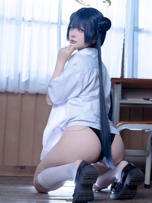 屿鱼 - 妃咲 JK (蔚蓝档案)_57