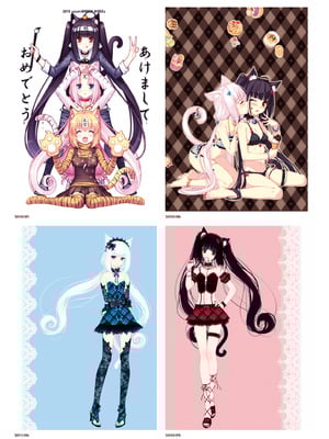 [さより] NEKOPARA 10th ANNIVERSARY -SAYORI ART WORKS- [中国翻訳] [無修正] [DL版]_041