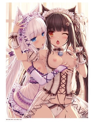 [さより] NEKOPARA 10th ANNIVERSARY -SAYORI ART WORKS- [中国翻訳] [無修正] [DL版]_048