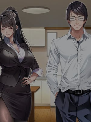 [アイチルワークス (林チェリー)] クールな人妻家庭教師を寝取って孕ませた話｜关于攻略冷酷的人妻家庭教师并让她怀孕的故事 [中国翻訳]_017