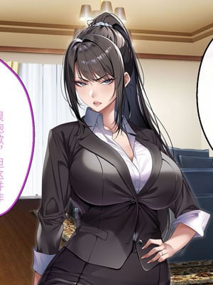 [アイチルワークス (林チェリー)] クールな人妻家庭教師を寝取って孕ませた話｜关于攻略冷酷的人妻家庭教师并让她怀孕的故事 [中国翻訳]_030