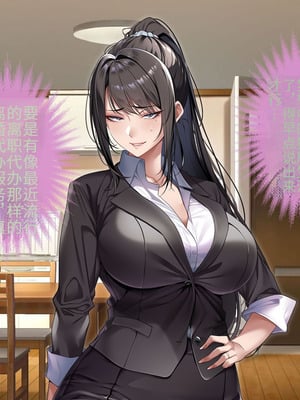 [アイチルワークス (林チェリー)] クールな人妻家庭教師を寝取って孕ませた話｜关于攻略冷酷的人妻家庭教师并让她怀孕的故事 [中国翻訳]_439