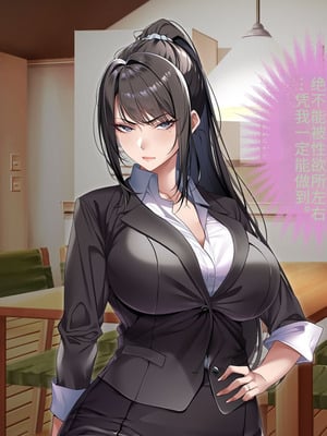 [アイチルワークス (林チェリー)] クールな人妻家庭教師を寝取って孕ませた話｜关于攻略冷酷的人妻家庭教师并让她怀孕的故事 [中国翻訳]_457