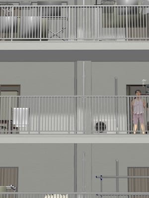 [モンシロ] 伯母に焦がれて17「昼下がりのベランダで、淫モラル交尾」シーズン3 [中国翻訳]_193