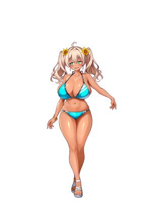 [鳥居姫] 灼熱のビーチバレーで蕩ける欲望〜巨乳人妻の濡れた競争〜_654