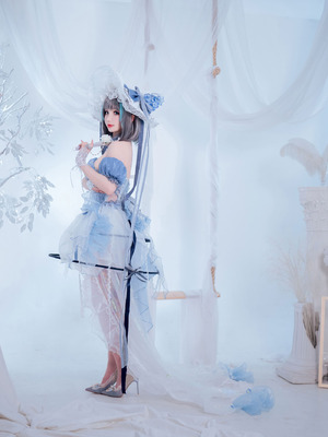 rioko凉凉子 碧蓝航线 柴郡 冰雪公主 40p_02