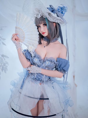 rioko凉凉子 碧蓝航线 柴郡 冰雪公主 40p_04