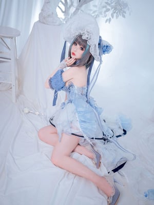 rioko凉凉子 碧蓝航线 柴郡 冰雪公主 40p_06