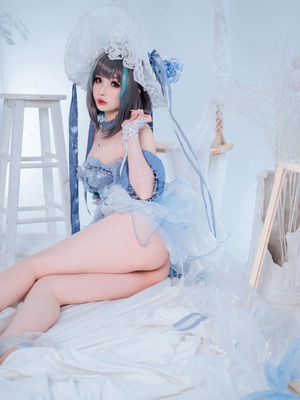 rioko凉凉子 碧蓝航线 柴郡 冰雪公主 40p_16