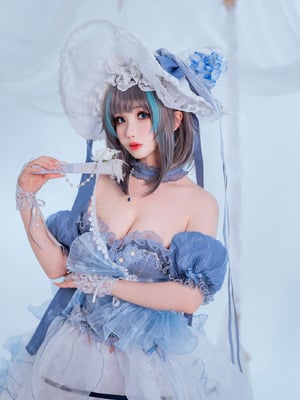 rioko凉凉子 碧蓝航线 柴郡 冰雪公主 40p_23