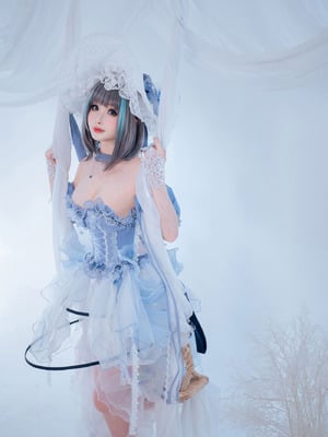 rioko凉凉子 碧蓝航线 柴郡 冰雪公主 40p_28