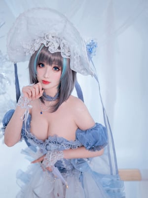 rioko凉凉子 碧蓝航线 柴郡 冰雪公主 40p_30