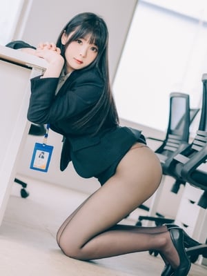 霜月shimo  霜月的秘密辦公室 Shimo' Secret Office_008